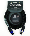 Cordial 16' speakON to speakON Speaker Cable  - CRL5LL