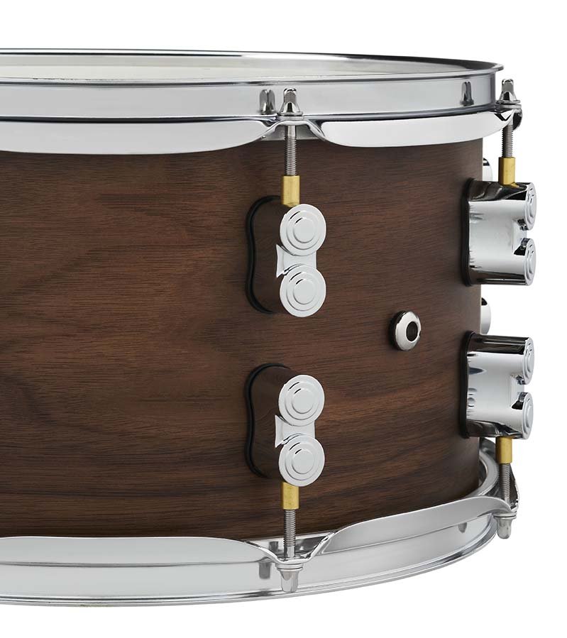 PDP Limited Edition Maple/Walnut 8x14 Snare - Natural Satin - PDSN0814MWNS