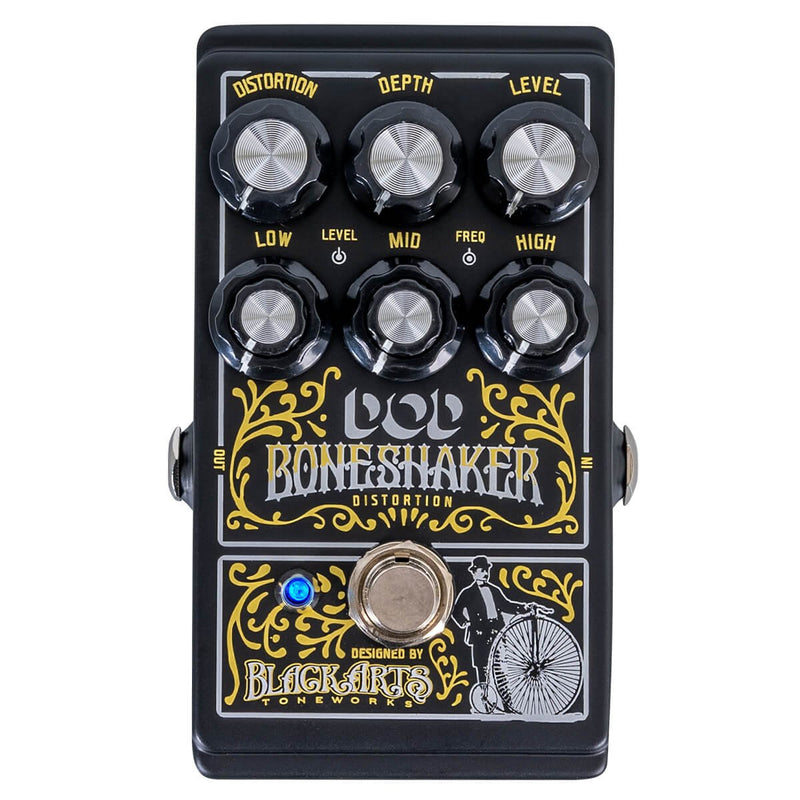 Digitech DOD BONESHAKER Guitar Distortion Pedal with 3-Band Parametric EQ