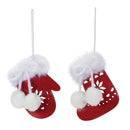 Snowflake Mitten and Stocking Ornament (Set of 12)