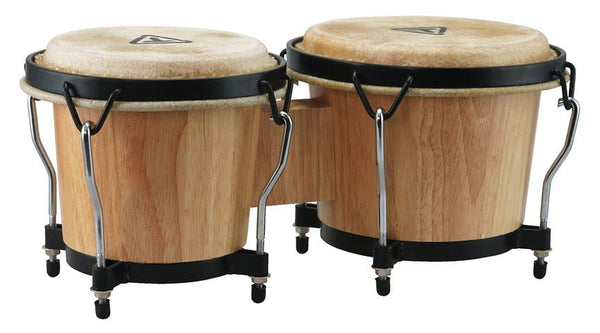 Tycoon Ritmo Series  6" & 7" Bongos - Natural Finish - TB-8BN