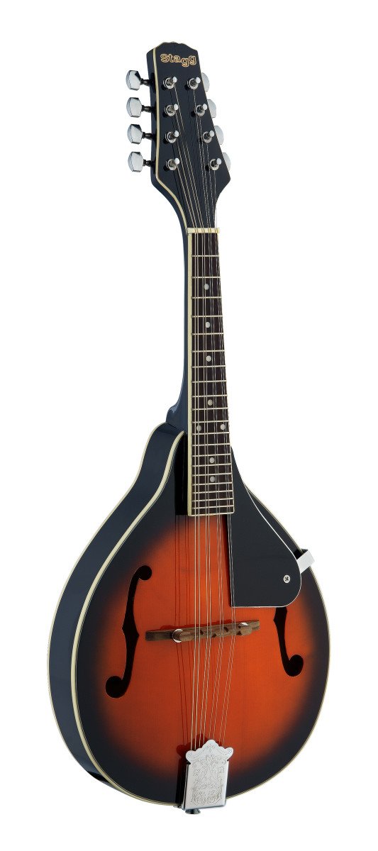 Stagg 8-String Bluegrass Mandolin - Violinburst Top - M20