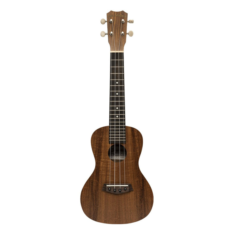 Islander Traditional Concert Ukulele with Flamed Acacia Top - AC-4 FLAMED
