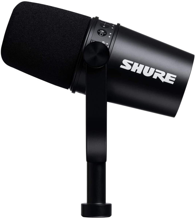 Shure MV7 Pro XLR/USB Microphone Broadcast Podcast Bundle - Black –  Sweetheart Deals