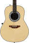 Ovation Signature Collection 6 String Mid Depth Body Acoustic Electric Guitar, Right, Natural, (1627VL-4GC)