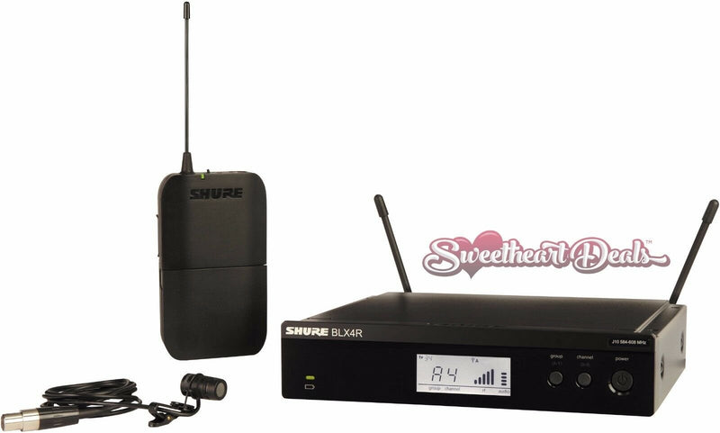 Shure BLX14R/W85 Lavalier Wireless System - J10: 584 - 608 MHz