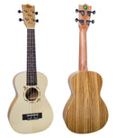 Flight Englemann Spruce & Zebrawood Concert Ukulele – DUC325 SP/ZEB