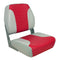 Springfield Economy Multi-Color Folding Seat - Grey/Red 1040655