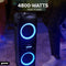 Gemini 4800 Watts Bluetooth Speaker System w/ Led Party Lighting - GHK-2800