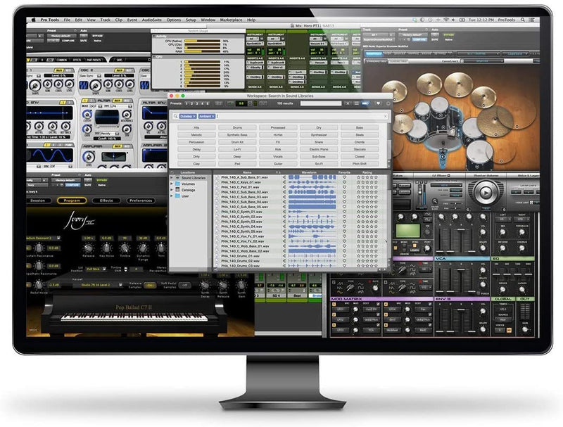 Avid Pro Tools Studio Perpetual w/ 1-Year of Updates + Support Plan - BOXED