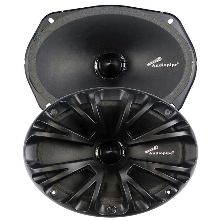 Audiopipe 6″X 9″ 250W Max 8 Ohm Midrange Car Speakers - Pair - APMB6900C