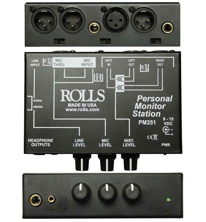 Rolls Personal Monitor System - PM351