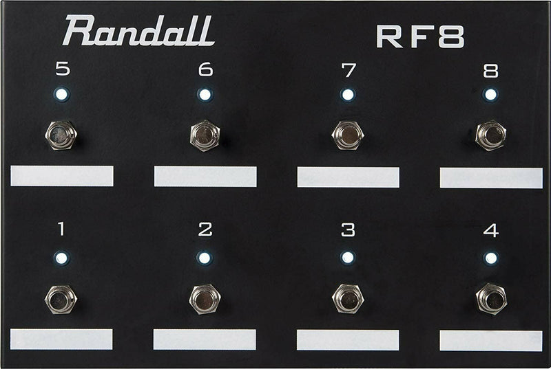 Randall 8 button MIDI Pedal Footswitch - RF8 - New Open Box