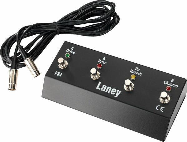 Laney Mini 4-way Footswitch - FS4 - New Open Box