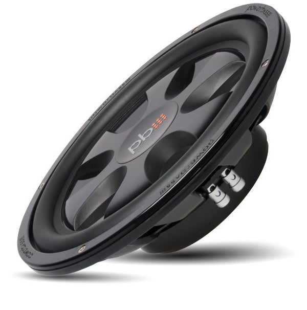 Powerbass S-12TD 300 Watt RMS 4 Ohm Thin Mount 12" Subwoofer