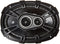 Kicker D-Series 6x9 360 Watt 3-Way Car Audio Coaxial Speakers - 43DSC69304