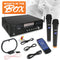 Pyle 3000 Watt Home Theater Preamplifier Receiver w/ Bluetooth & 2 Wireless Mics