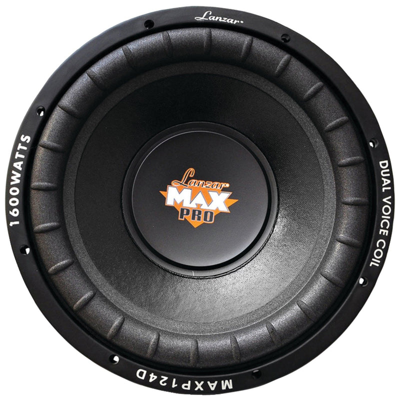 Lanzar MaxP Series 10" 1200 Watt 4 Ohm Car Subwoofer - MAXP104D