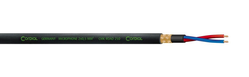 Cordial 8' Microphone Cable - XLR Female to XLR Male - Black - CRM5FMBLACK