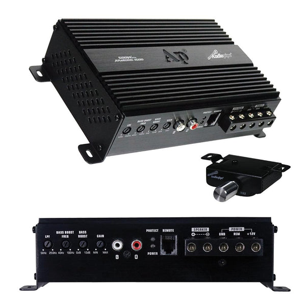 Audiopipe Micro Monoblock Amplifier 500W APMCRO-1500