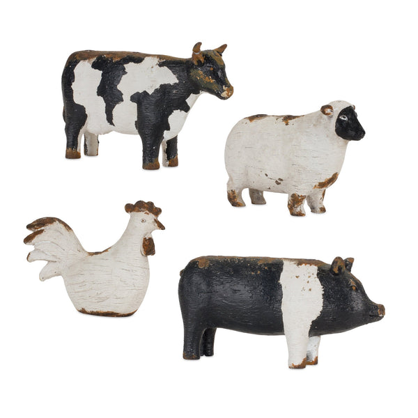 Farm Animal Candle Holder (Set of 4)