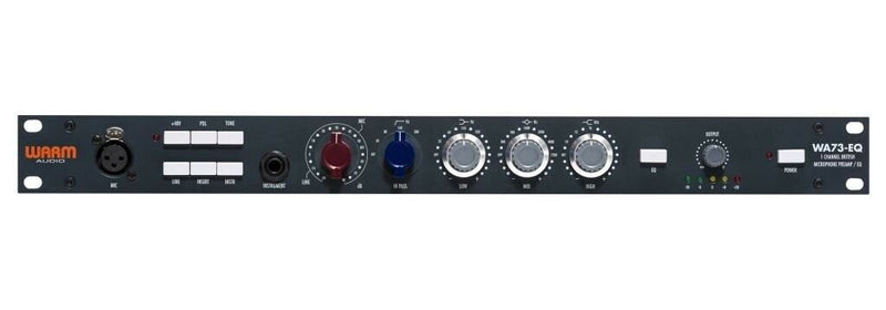 Warm Audio Single Channel British Mic Preamp & Equalizer - WA73-EQ