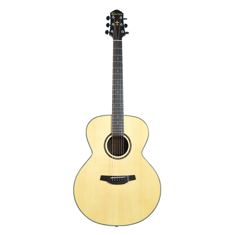 Crafter Silver Series 250 Jumbo Acoustic Guitar - Natural - HJ250-N