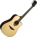 LAG Guitars Tramontane Hyvibe 30 Dreadnought Acoustic Electric Guitar - THV30DCE