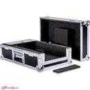 DeeJay LED 10" DJ Mixer Case with Front Sliding Doors