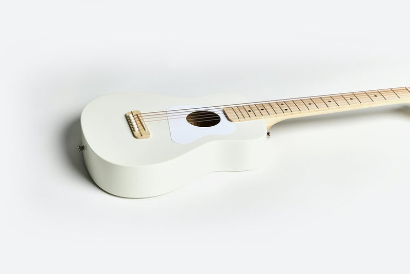Loog Pro VI Children's Acoustic Guitar - White - LGPRVIAW
