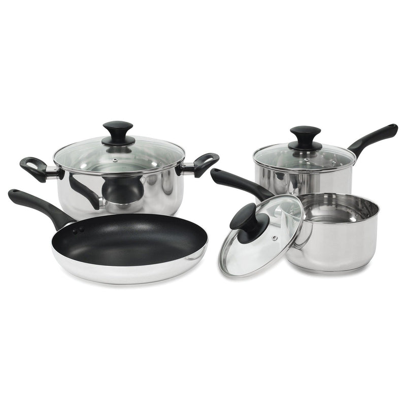 The Rock by Starfrit 8-Piece Cookware Set with Bakelite
