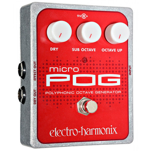 Electro-Harmonix Micro Pog Polyphonic Octave Generator Guitar Pedal