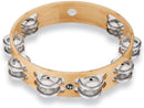 Latin Percussion Pro 10 Inch Double Row Tambourine - Aluminum - LP380B-AL