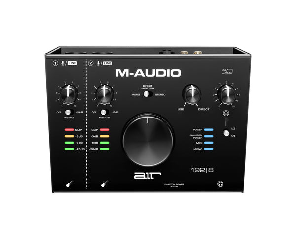 M-Audio 2-In/4-Out 24-bit/192kHz Audio MIDI Interface - AIR192X8