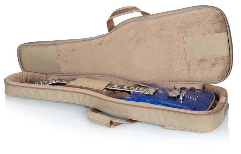 Levy's Deluxe Gig Bag for Electric Guitars - Tan - LVYELECTR200