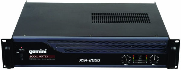 Gemini 2000 Watt Max Professional Power Amplifier - XGA2000