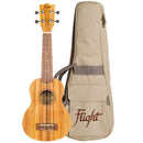 Flight Zebrawood Soprano Ukulele Designer Series – DUS322