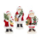 Santa Figurine with Pine Tree and Present Accents (Set of 3)
