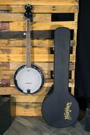Washburn Americana Five String Banjo with Case - Natural - B11K-A-U
