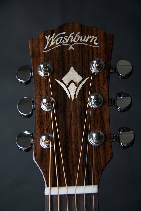 Washburn Comfort Series Acoustic Electric Guitar with Case - WCG20SCE
