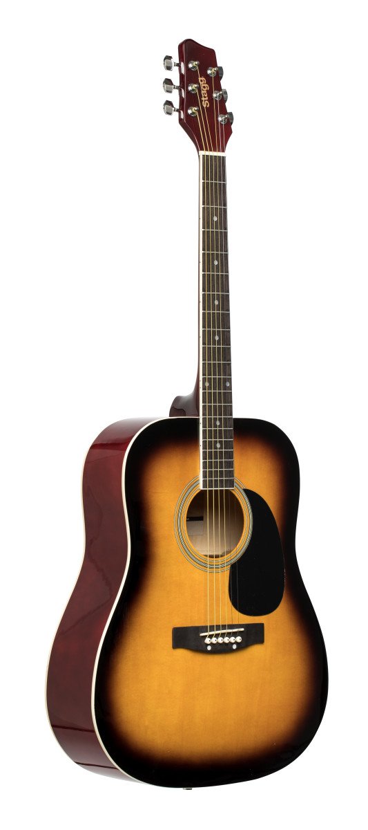 Stagg Dreadnought Acoustic Guitar - Sunburst - SA20D SNB