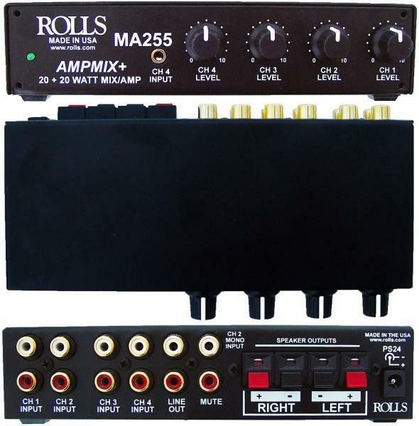 Rolls MX153 MixMate Mic Line Mixer