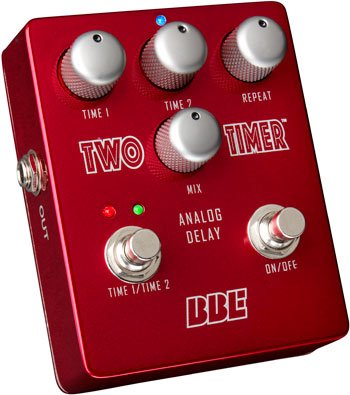 BBE Sound Two Timer Dual Mode Analog Delay Guitar Effect Pedal