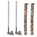 C.E. Smith 60" Post Guide-On w/I-Beam Mounting Kit & FREE Camo Wet Lands Pads