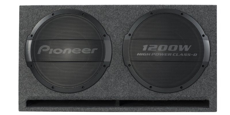 Pioneer 12" 3000 Watt Ported Active Enclosure Subwoofer w/ 1200W Amplifier