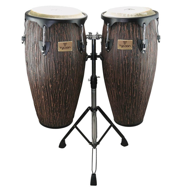 Tycoon Supremo Select Series Conga Set - Lava Wood Finish - STCS-1 B LW/D