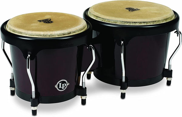 Latin Percussion Aspire Series 6-3/4” & 8” Bongo Set - Dark Wood - LPA601-DW