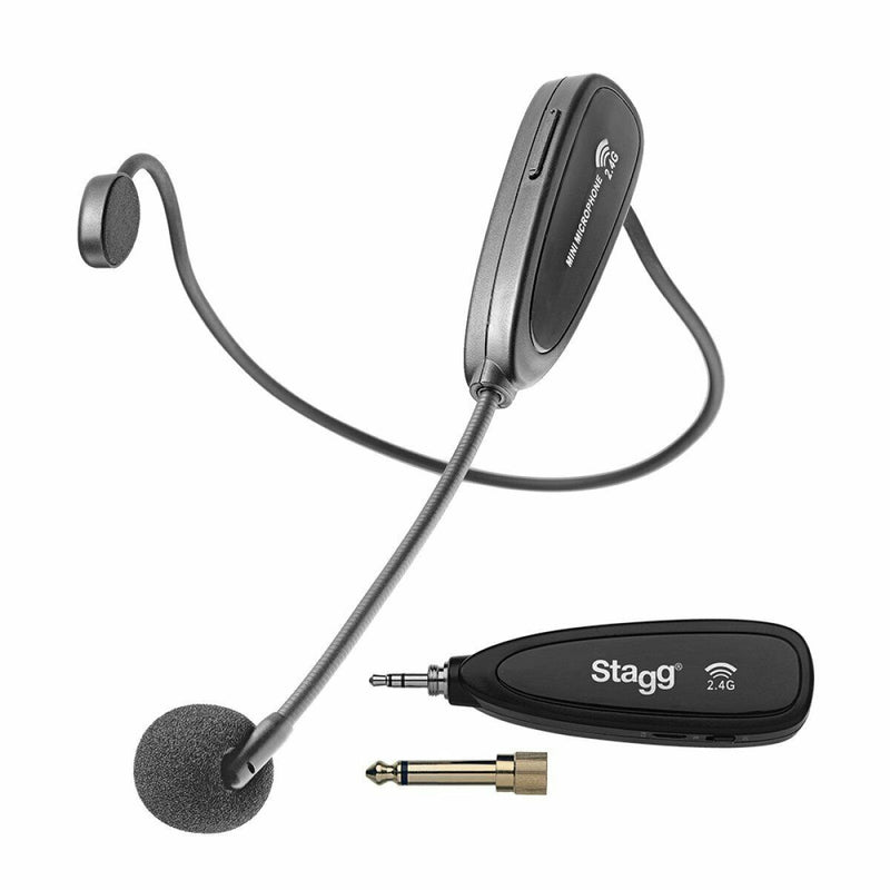 Stagg Wireless Headset Microphone Set - SUW 12H-BK - New Open Box