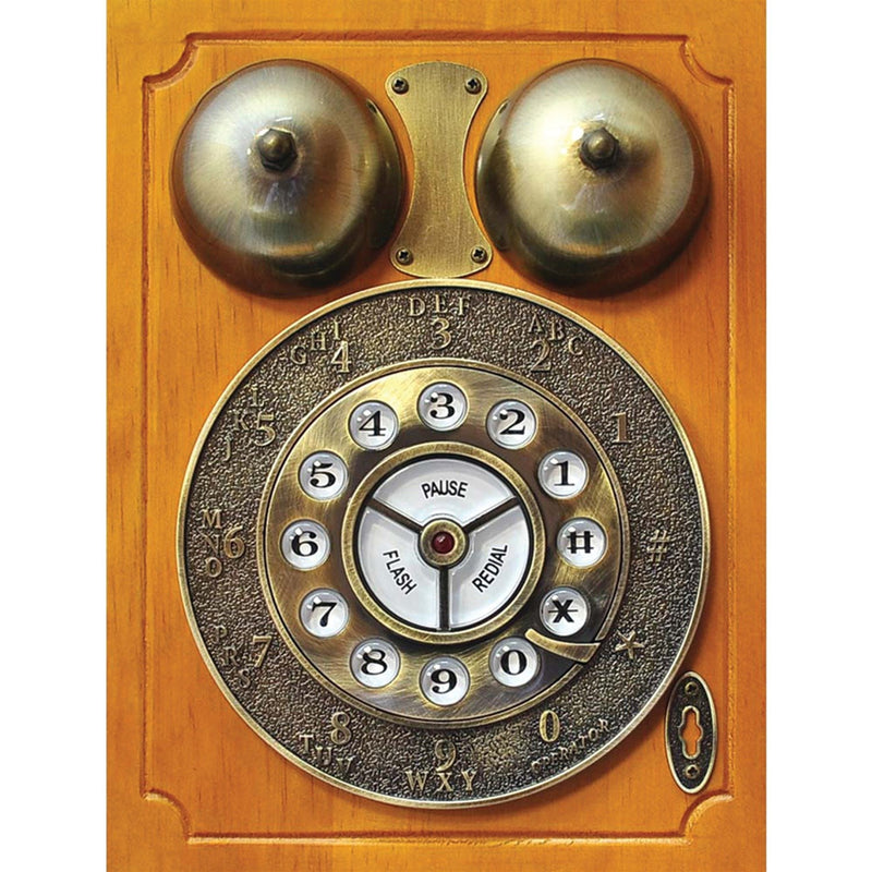 Pyle Retro-Themed Country-Style Wall-Mount Phone - PRT45