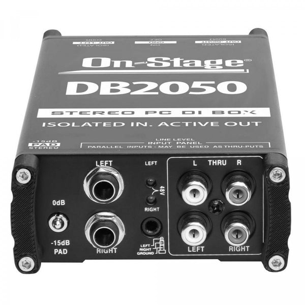 On-Stage Active Stereo Multimedia DI Box - DB2050